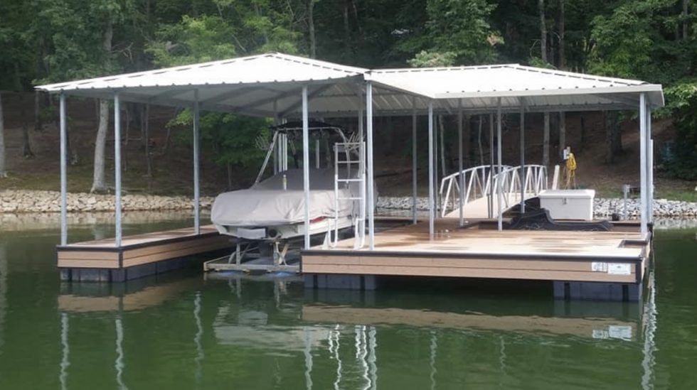 Boat Lifts | Boat Dock Works